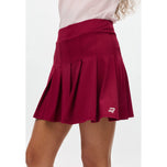 Skort Golf Nicky Pleated Rohnisch Wanita - Beet Red