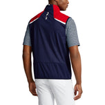 RLX Ralph Lauren Packable Water-Repellent Vest- French Navy/Pula