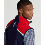 RLX Ralph Lauren Packable Water-Repellent Vest- French Navy/Pula