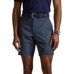 RLX RALPH LAUREN Naka -print na Featherweight Cypress Golf Shorts - Micro Cube Navy