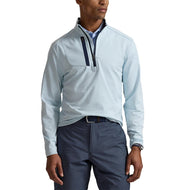 RLX Ralph Lauren Lux Perf Half Zip Pullover - Tag -init Aqua