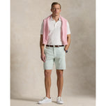 Rlx ralph lauren lightweight airflow jersey golf polo shirt - ceramic white