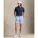 Rlx ralph lauren naka -print lightweight airflow golf polo shirt - multi deco toss pino navy