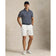 RLX RALPH LAUREN PRINTED CREITS Lightweight Airflow Golf Polo Shirt - Micro Toss Floral Refined Navy