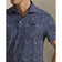RLX RALPH LAUREN PRINTED CREITS Lightweight Airflow Golf Polo Shirt - Micro Toss Floral Refined Navy