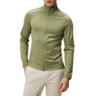 J.Lindeberg Melker Mesh Golf Mid Layer - Minyak Hijau