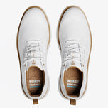 Travis Mathew The Modern Tour Spiked Golf Shoes - Classic White/Tan