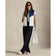 RLX Ralph Lauren Women's Reversible Quilted Ripstop Vest - Ceramic White/Refined Navy