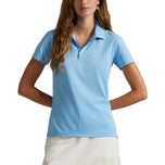 RLX Ralph Lauren Women's Tour Performance Golf Shirt- Sutton Blue