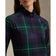 RLX Ralph Lauren Women's Printed Stretch Jersey Quarter -Zip Pullover - Tartan