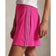 RLX Ralph Lauren Women's 4-Way Stretch A-Line Golf Skort-Currant/Ceramic White/Hunter Green