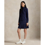 RLX Ralph Lauren Women's A-Line Interlock Golf Skort - Refined Navy
