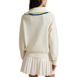 RLX Ralph Lauren Women's Wool Blend Sweater Pullover - Antique White