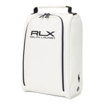 Rlx ralph lauren embroidered logo sapatos golf bag - puting multi