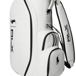 RLX Ralph Lauren Embroidered Logo Cart Golf Bag - White Multi