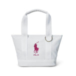 Rlx ralph lauren women's big pony cart bag - ceramic white