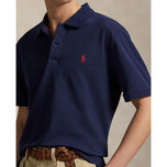 Prestasi Polo Ralph Lauren Performance Stretch Mesh Golf Polo Shirt - Tentera Laut halus