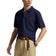 Prestasi Polo Ralph Lauren Performance Stretch Mesh Golf Polo Shirt - Tentera Laut halus