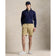 Rlx ralph lauren lux perf kalahating zip pullover - pino navy