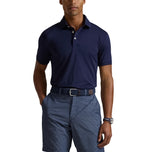 RLX Ralph Lauren Lightweight Airflow Jersey Golf Polo Shirt - Tentera Laut halus
