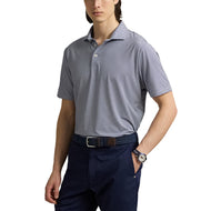 Rlx ralph lauren naka -print lightweight airflow golf polo shirt - 3d diamante hardin pink