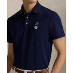 RLX Ralph Lauren Iniayon Fit Polo Bear Pique Golf Polo Shirt - Refined Navy