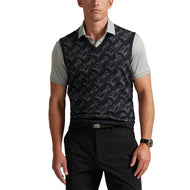 RLX Ralph Lauren Merino Coolmax Golf Sweater Vest - Grey Multi