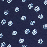 Rlx ralph lauren naka -print lightweight airflow golf polo shirt - pino navy dice game