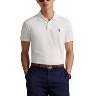 RLX Polo Prestasi Ralph Lauren Performance Stretch Mesh Golf Polo Shirt - Seramik Putih