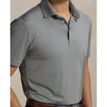 Rlx ralph lauren pinasadya fit lightweight airflow golf polo shirt - peak grey