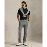 Rlx ralph lauren pinasadya fit lightweight airflow golf polo shirt - polo black