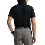 Rlx ralph lauren pinasadya fit lightweight airflow golf polo shirt - polo black