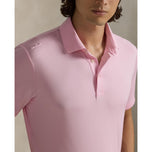 Baju Polo Golf Aliran Udara Ringan RLX Ralph Lauren Tailored Fit - Carmel Pink