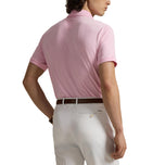 Baju Polo Golf Aliran Udara Ringan RLX Ralph Lauren Tailored Fit - Carmel Pink