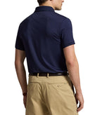RLX Ralph Lauren Performance Stretch Mesh Golf Polo Shirt - Pinong Navy