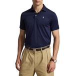RLX Ralph Lauren Performance Stretch Mesh Golf Polo Shirt - Refined Navy