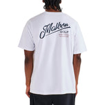 Malbon Bermuda Maxwell Golf Tee - Putih