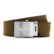 Ikon Boss Ro -J Golf Belt - Medium Beige