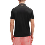 Boss Paul Pro Slim Fit Golf Shirt - Hitam