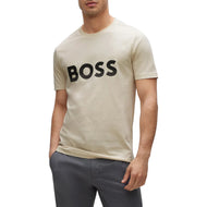 Boss Tee 1 Golf Shirt - Buksan ang Puti