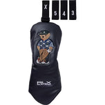 RLX Ralph Lauren Embroidered Polo Bear Fairway Headcover - Refined Navy