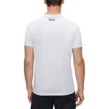 BOSS Paddytech Golf Polo Shirt - Putih