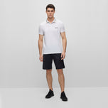 BOSS Paddytech Golf Polo Shirt - Putih