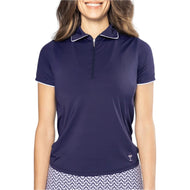 Golftini Wanita Golf Lengan Pendek - Tentera Laut - Tentera Laut