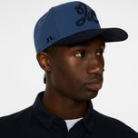 J.Lindeberg Caddy Golf Cap - Vintage Indigo