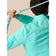 Castore Club Classic Quarter Zip Golf Pullover - Light Aqua/White