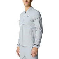 Jaket Golf Castore Pinnacle LVS - Mid Grey/Gunmetal
