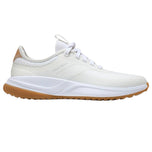 Cole Haan GrandPrø All Day Waterproof Golf Shoes - Puti/Veg Tan