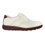 Cole Haan Women's Women's ØriginalGrand Saddle Golf Shoes - Ivory/FF/BLDSTNE
