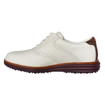 Cole Haan Women's Women's ØriginalGrand Saddle Golf Shoes - Ivory/FF/BLDSTNE